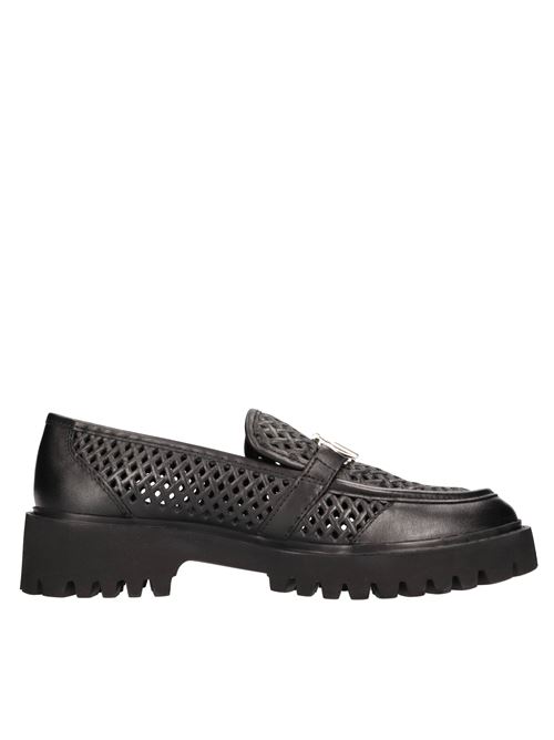 Mocassini modello CORA 02 in pelle LIU JO | CORA 02NERO